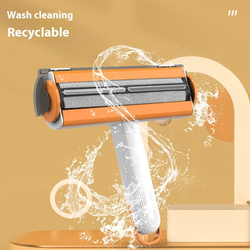 Built-in pet hair collection chamber