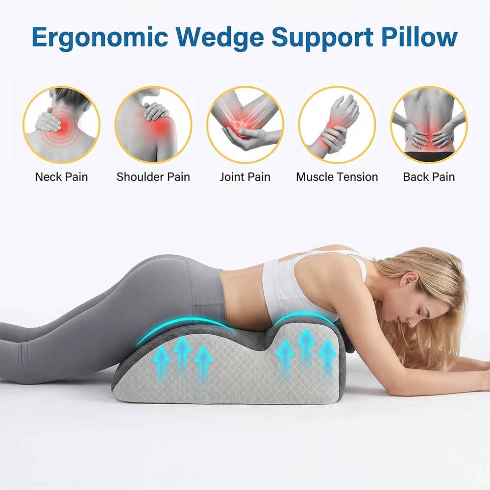 Calm Mood Deep Sleep Pillow Silent Noise Blocking Comfort Bed Pillow Memory Foam Filling for Bedroom Bed Use