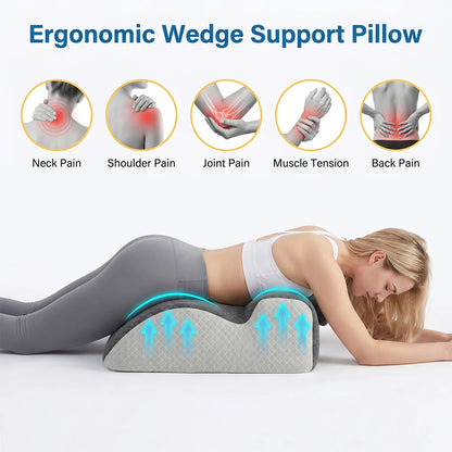 Calm Mood Deep Sleep Pillow Silent Noise Blocking Comfort Bed Pillow Memory Foam Filling for Bedroom Bed Use