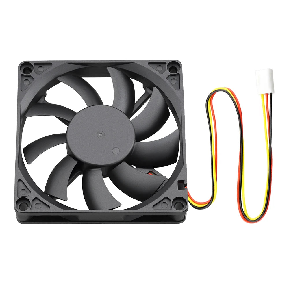 2pcs/lot Gdstime DC 5V 12V 24V 2Pin 3pin USB IDE 4Pin 80mm x 80mm x 15mm 8015 Cooler For PC Computer Case Cooling CPU Silent Fan