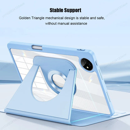 For Huawei MatePad 11.5 inch 2023 11.5S 2024 Case 360° Rotating Detachable Back Tablet Cover For HUAWEI MatePad Air 11.5" Funda