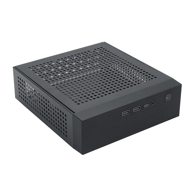 RGEEK M09 ITX Computer Case HTPC Case HTPC Chassis Mini ITX Case Industrial Control ITX Enclosure