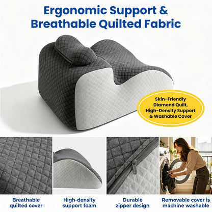 Calm Mood Deep Sleep Pillow Silent Noise Blocking Comfort Bed Pillow Memory Foam Filling for Bedroom Bed Use